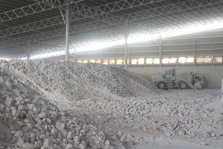 Semi-finished product warehouse